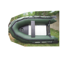 2.7 Meters Big Green Inflatable Rowing Boat for Fishing